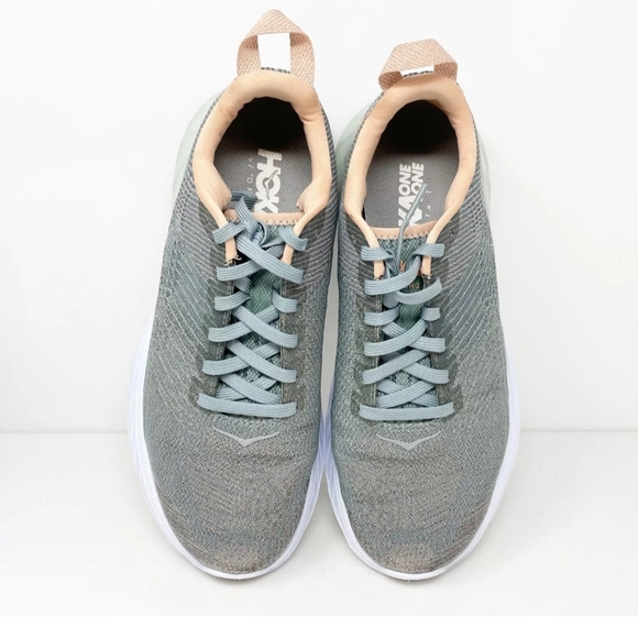 Hoka One One Womens Mach 3 1106480 LSF Gray Running Shoes Sneakers Size 8 - Picture 10 of 11